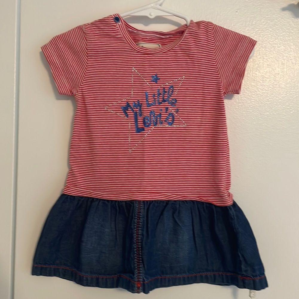 Levi’s baby dress - size 9M